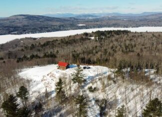 Chalet on 192 Acres with Stunning Mountain and Water Views