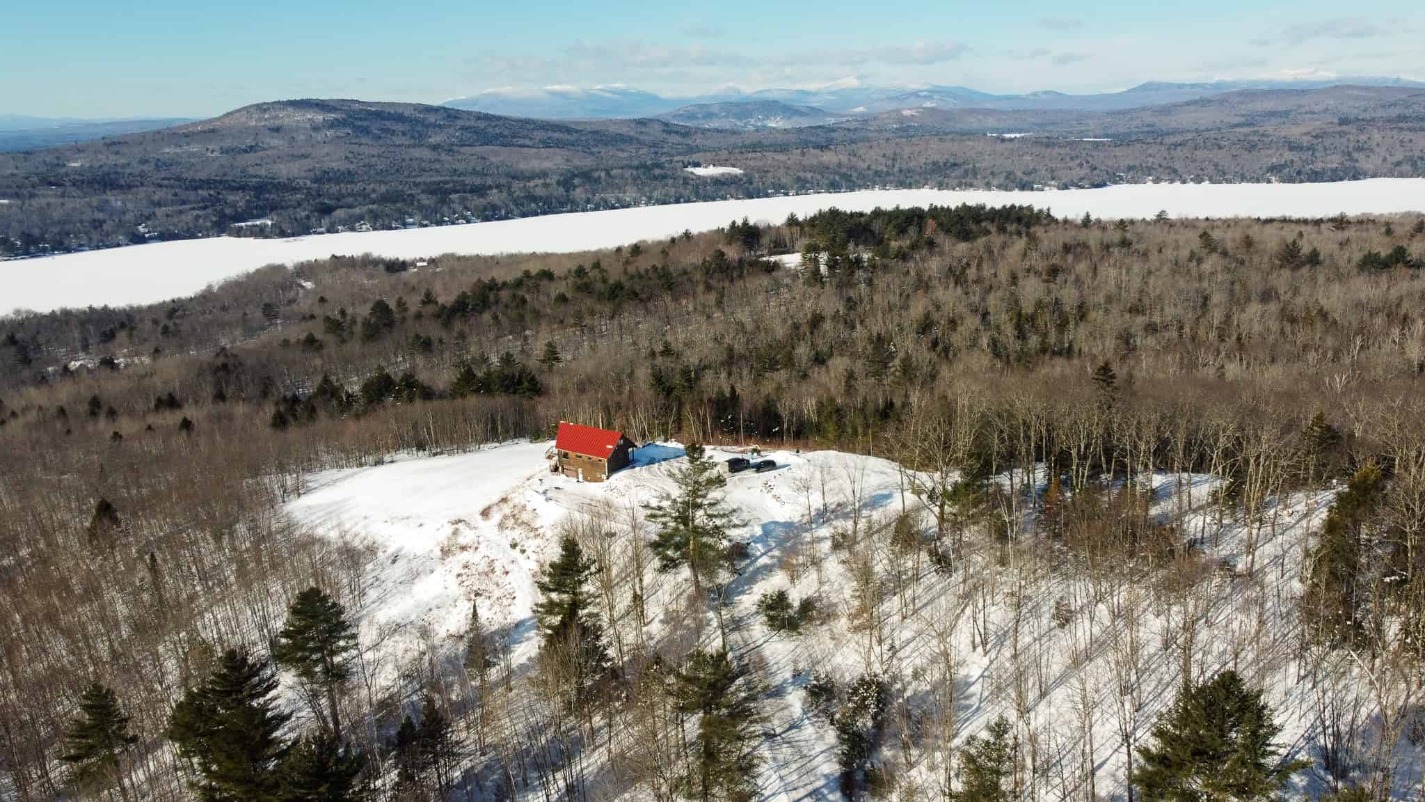 Chalet on 192 Acres with Stunning Mountain and Water Views