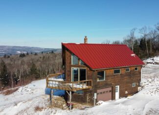 Chalet on 192 Acres with Stunning Mountain and Water Views