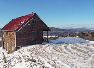 Chalet on 192 Acres with Stunning Mountain and Water Views