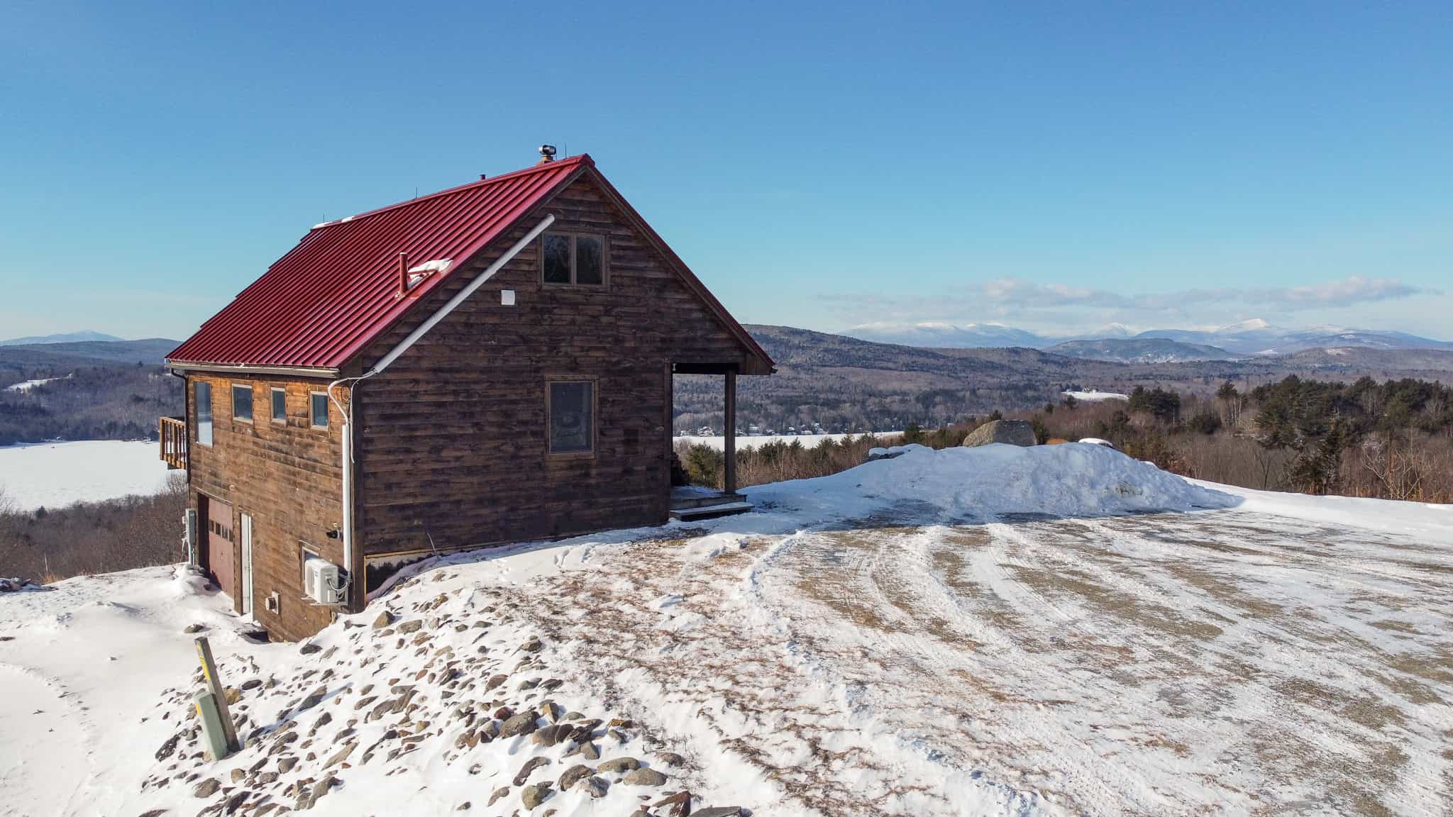 Chalet on 192 Acres with Stunning Mountain and Water Views