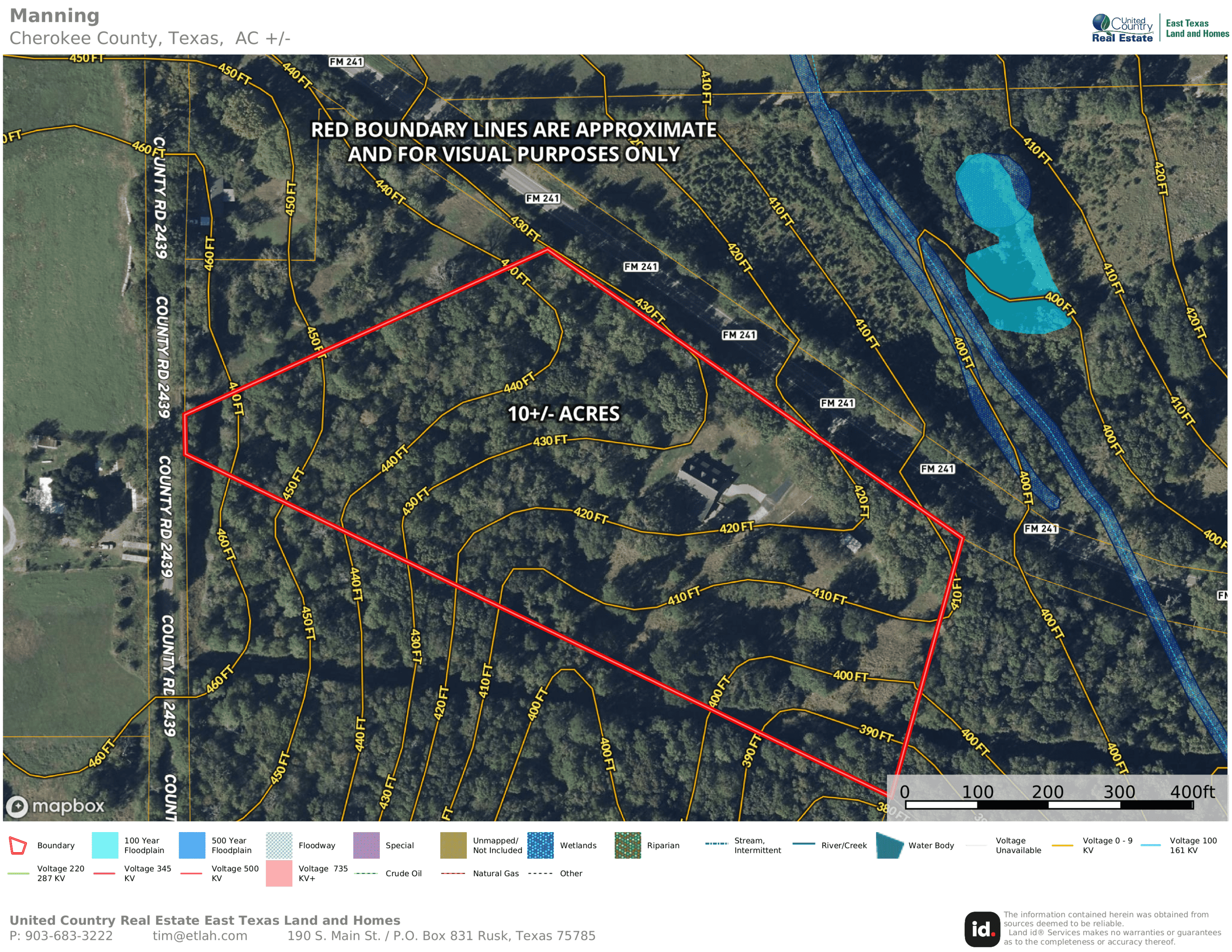 East Texas Hunting/Recreational Tract For Sale