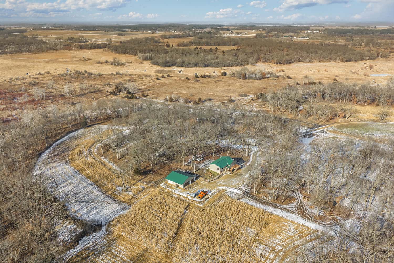 Secluded 40-Acre Property With Prime Hunting and Peaceful Country Living