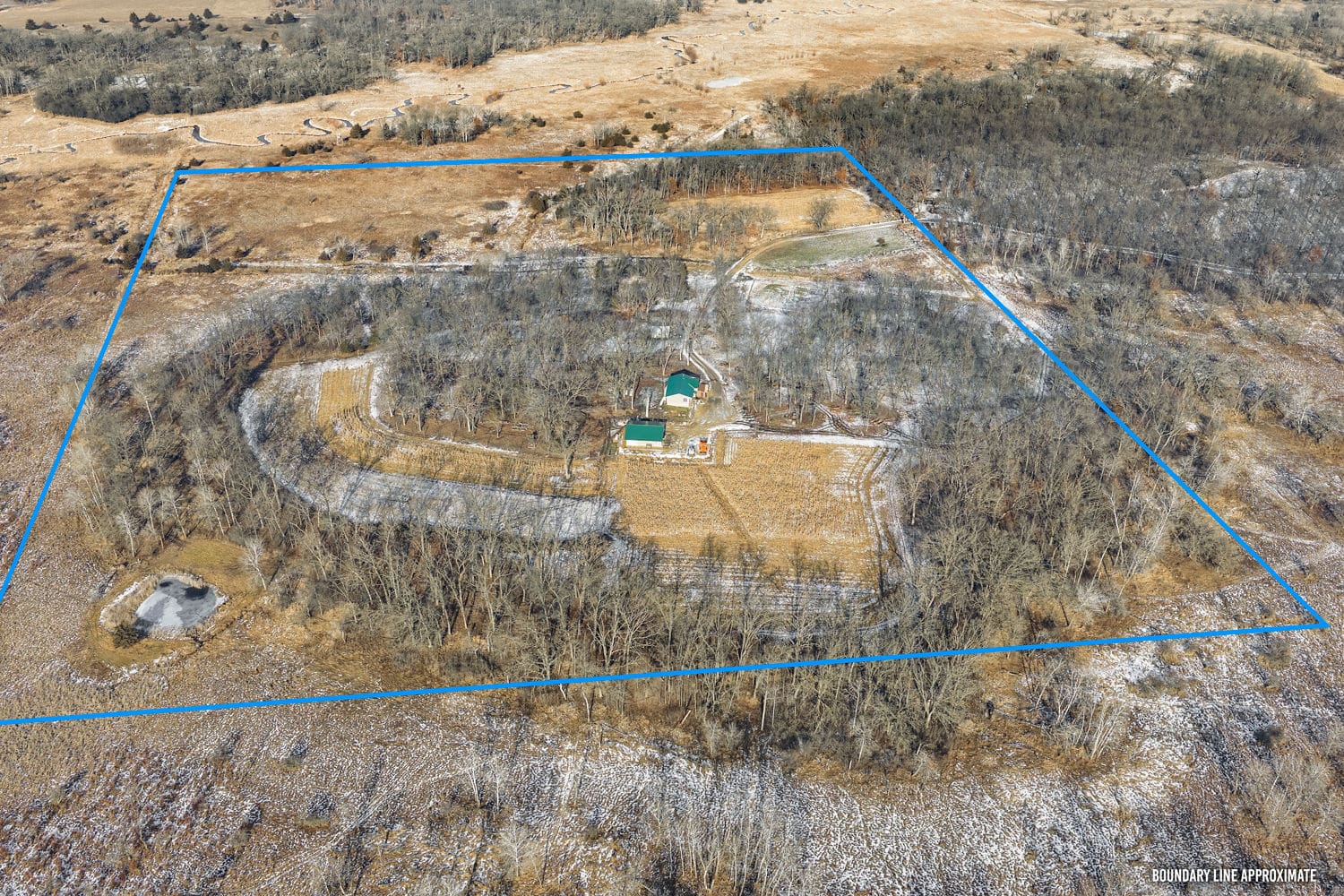 Secluded 40-Acre Property With Prime Hunting and Peaceful Country Living