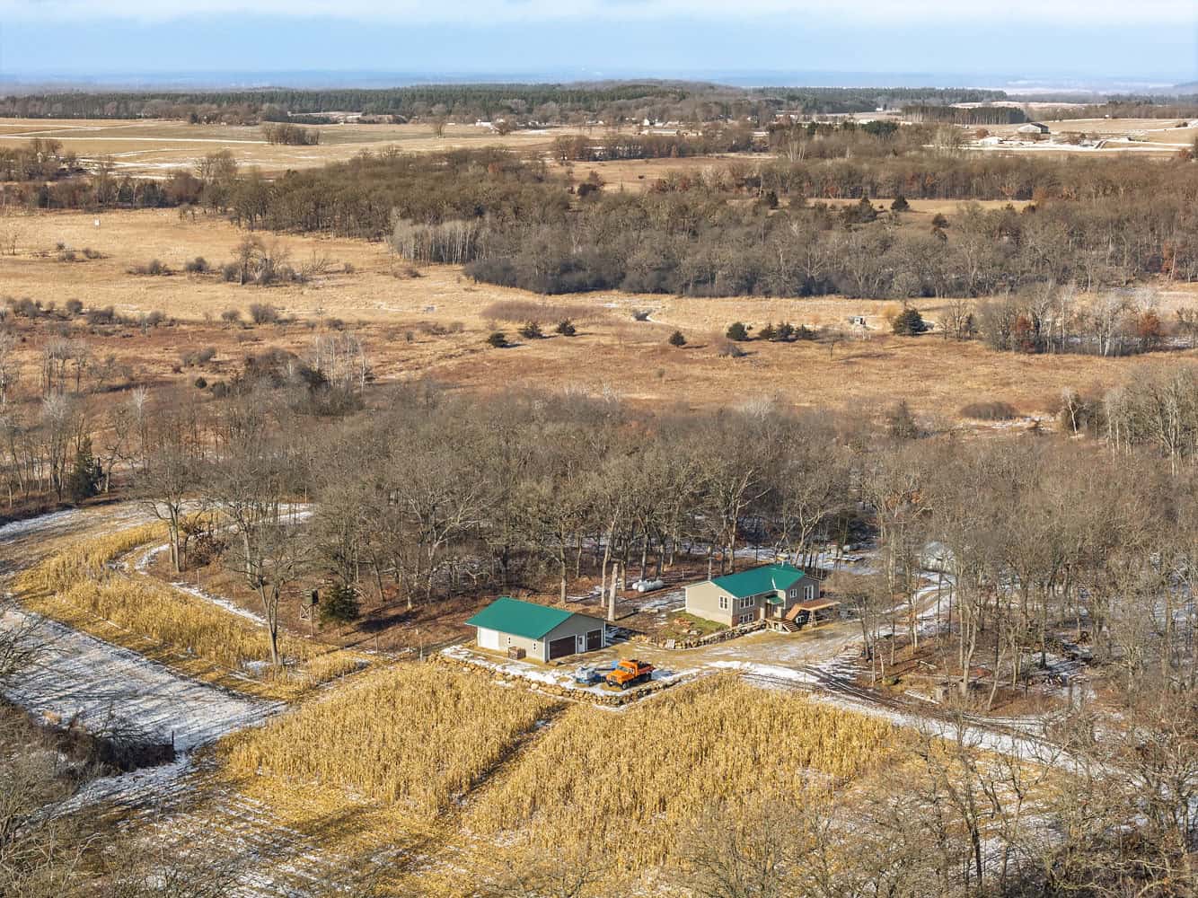 Secluded 40-Acre Property With Prime Hunting and Peaceful Country Living