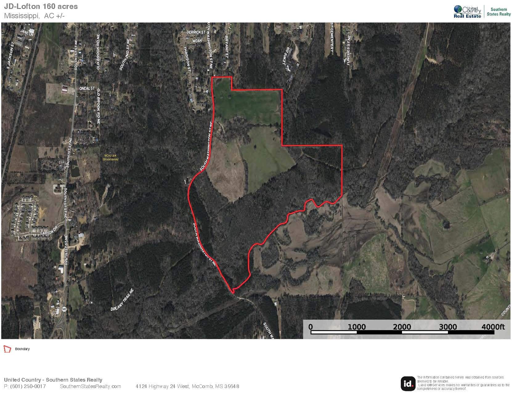 160 Acres in Lincoln County MS Near Brookhaven & I-55