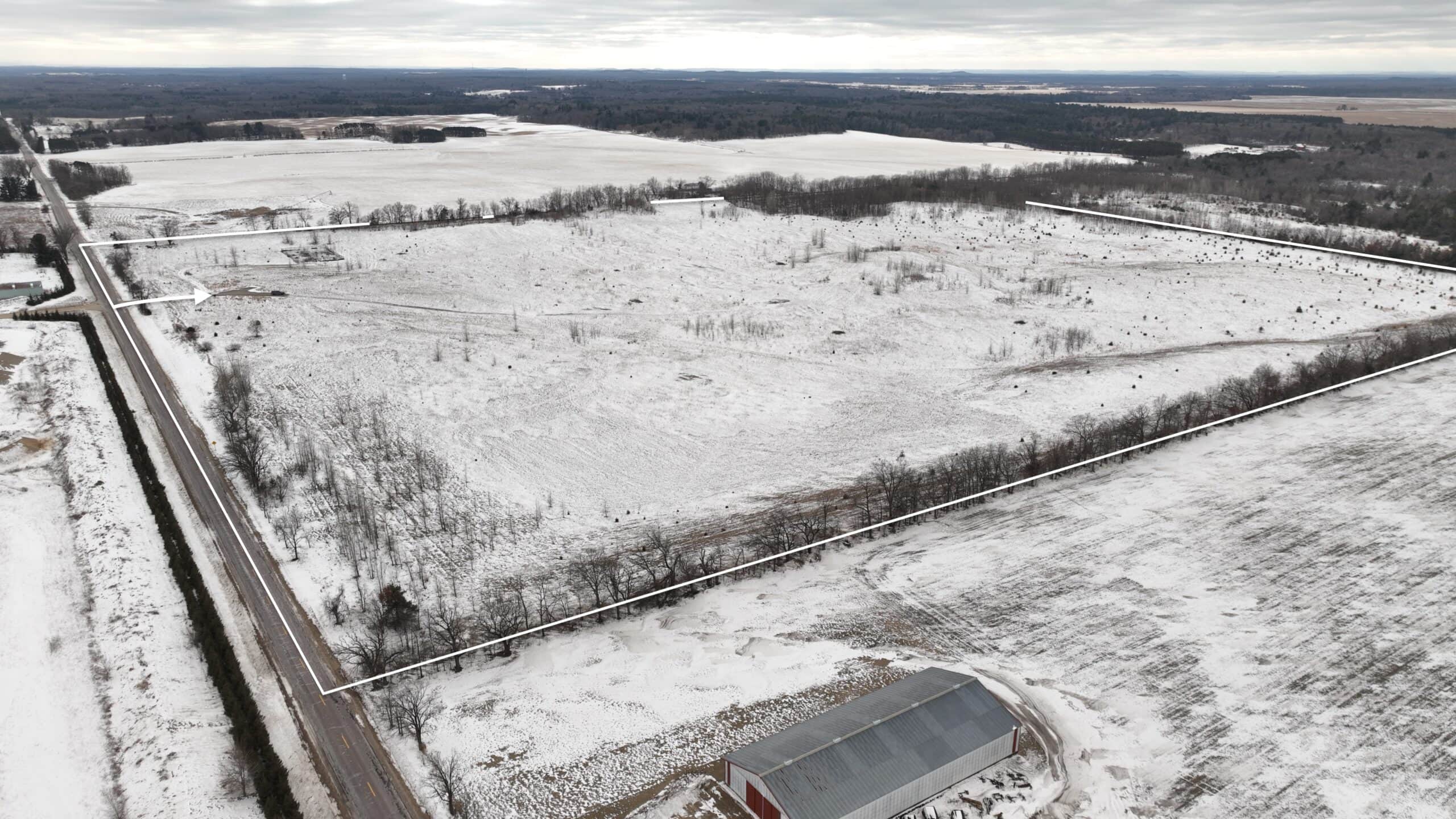 100-Acre Legacy Recreational Tract with Dual Road Frontage | Adams County, Wisconsin