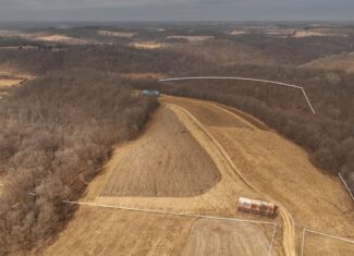 Blufftop Whitetail Estate – 39.21 Acres with Log Home & Trophy Deer Habitat in Richland County