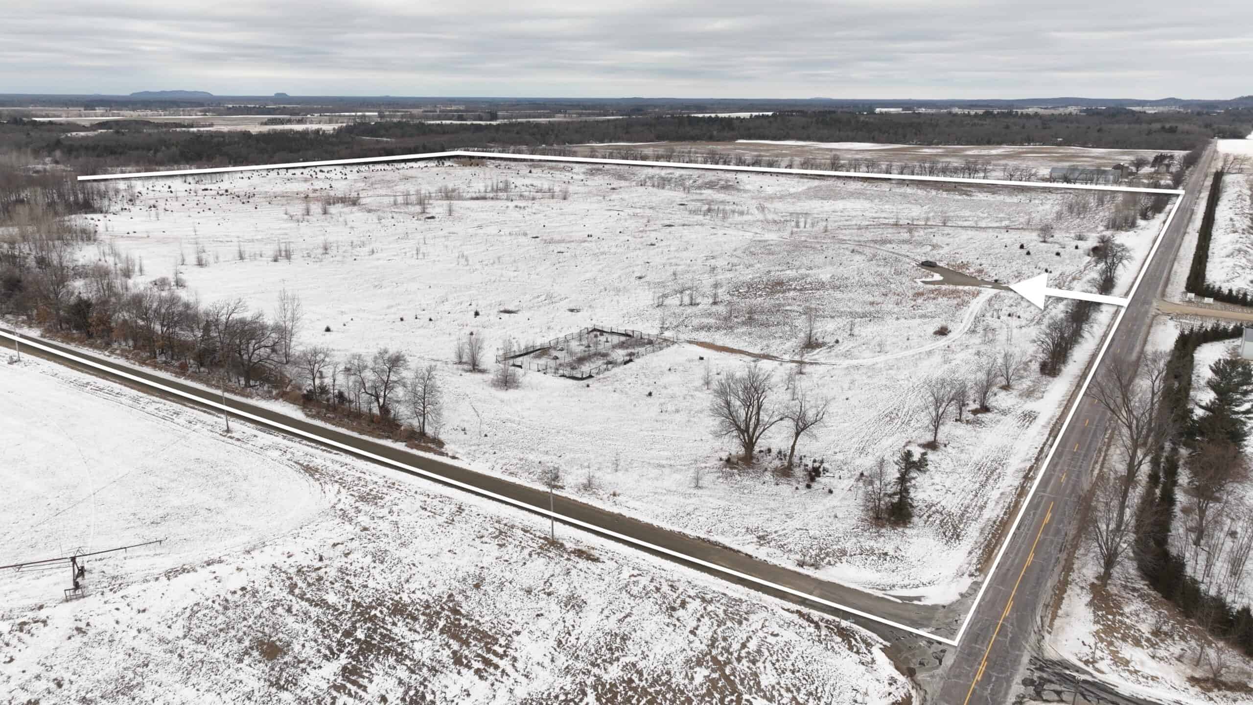 100-Acre Legacy Recreational Tract with Dual Road Frontage | Adams County, Wisconsin