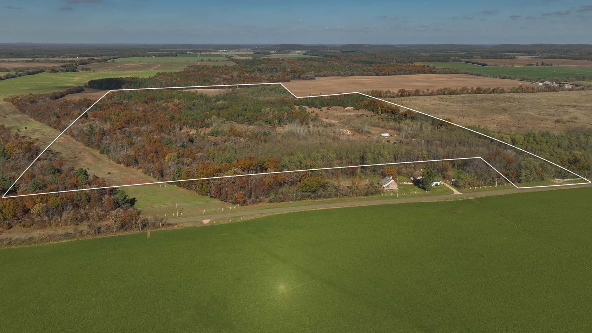 89.22-Acre Turnkey Whitetail Hunting Property in Adams County, Wisconsin