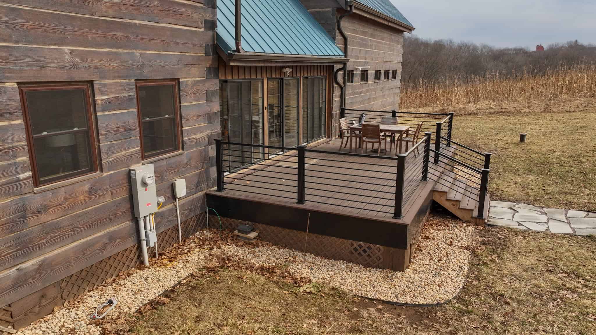 Blufftop Whitetail Estate – 39.21 Acres with Log Home & Trophy Deer Habitat in Richland County