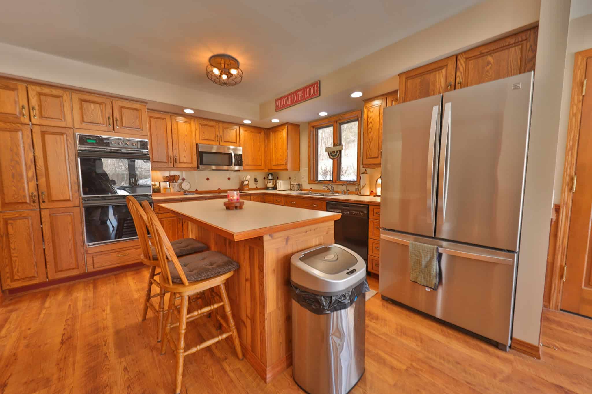 Dead-End Road 14-Acre Valley Estate with Dual Living Quarters Near Muscoda, WI