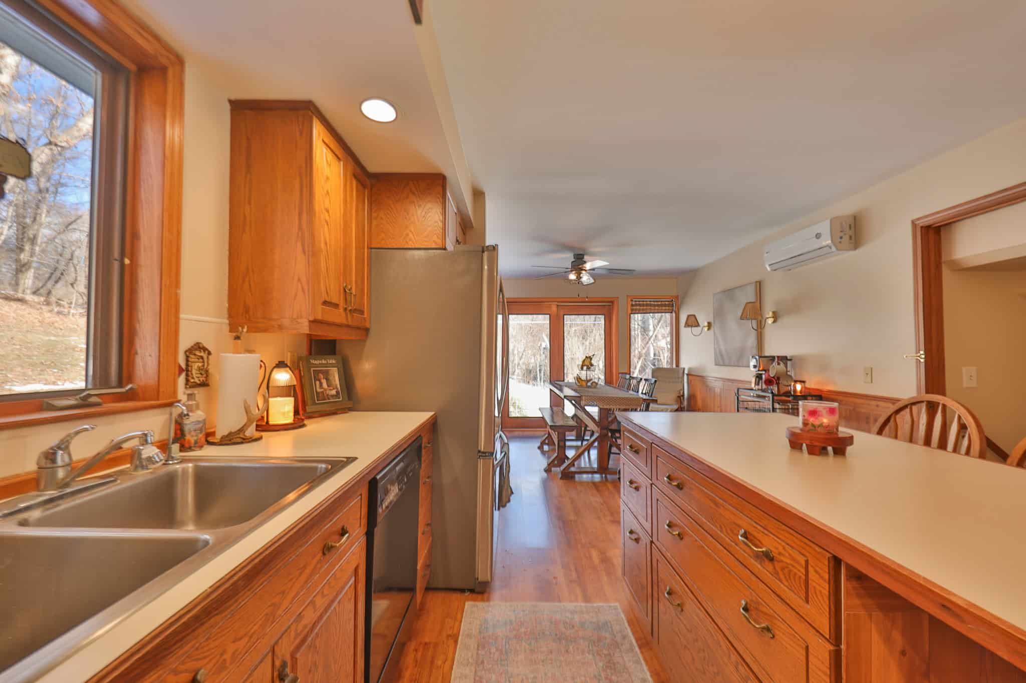 Dead-End Road 14-Acre Valley Estate with Dual Living Quarters Near Muscoda, WI