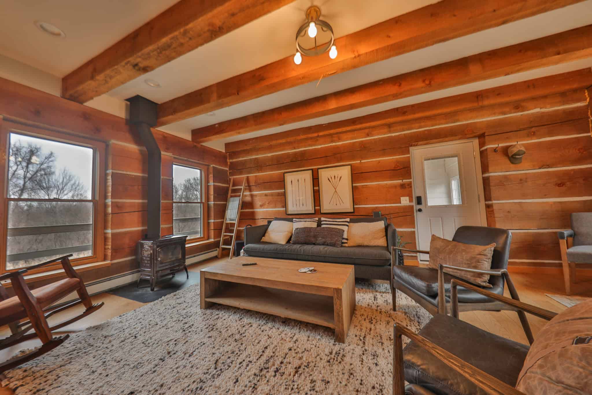Blufftop Whitetail Estate – 39.21 Acres with Log Home & Trophy Deer Habitat in Richland County