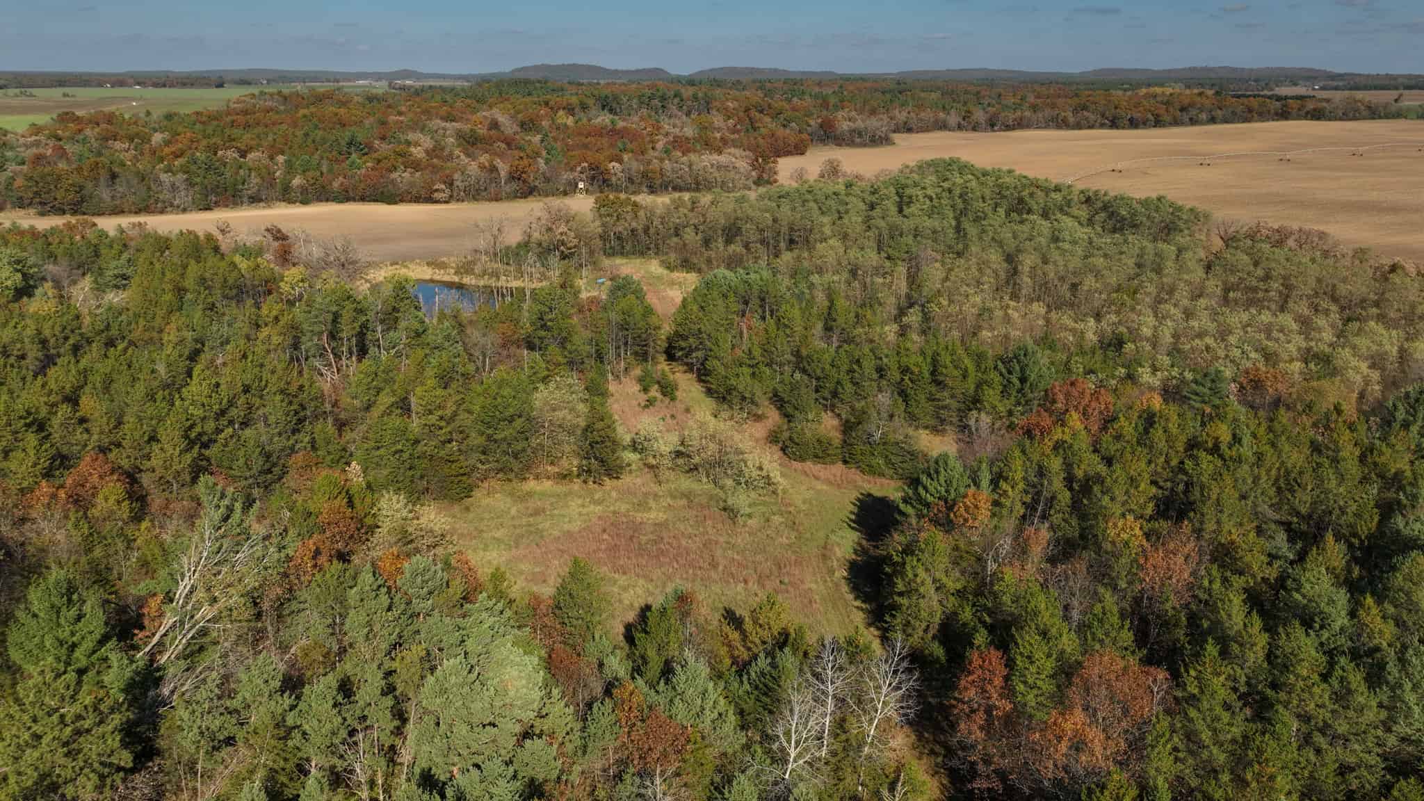 89.22-Acre Turnkey Whitetail Hunting Property in Adams County, Wisconsin
