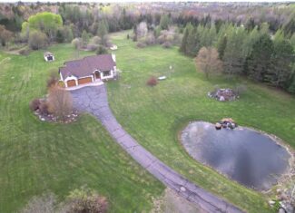 Custom Built Home with 65.8 ± Acres for Sale in Park Falls, WI
