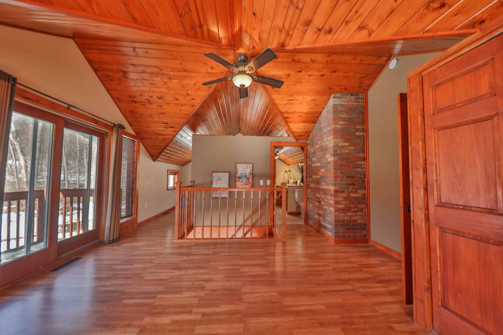 Dead-End Road 14-Acre Valley Estate with Dual Living Quarters Near Muscoda, WI