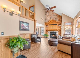 Custom Built Home with 124.16 ± Acres for Sale in Park Falls, WI