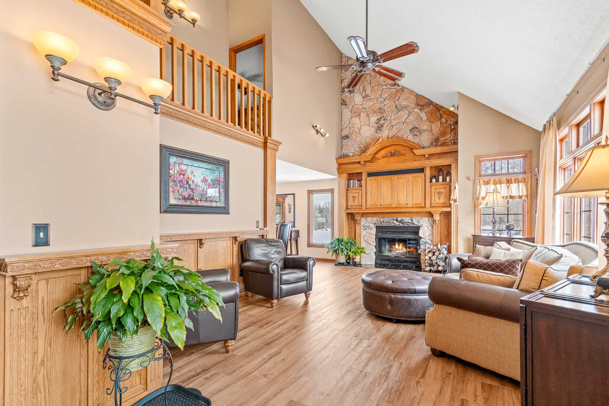 Custom Built Home with 124.16 ± Acres for Sale in Park Falls, WI