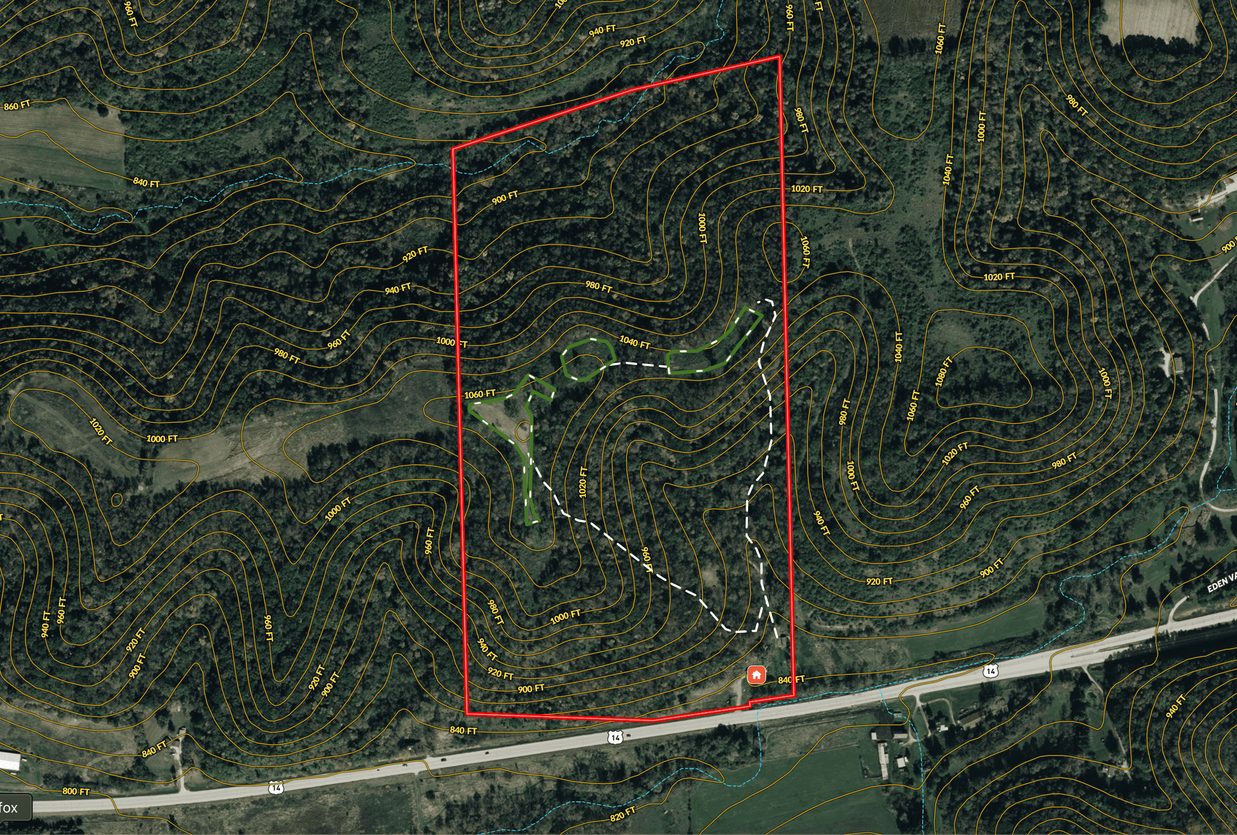Updated Country Home with 77.8 Acres of Prime Whitetail Hunting