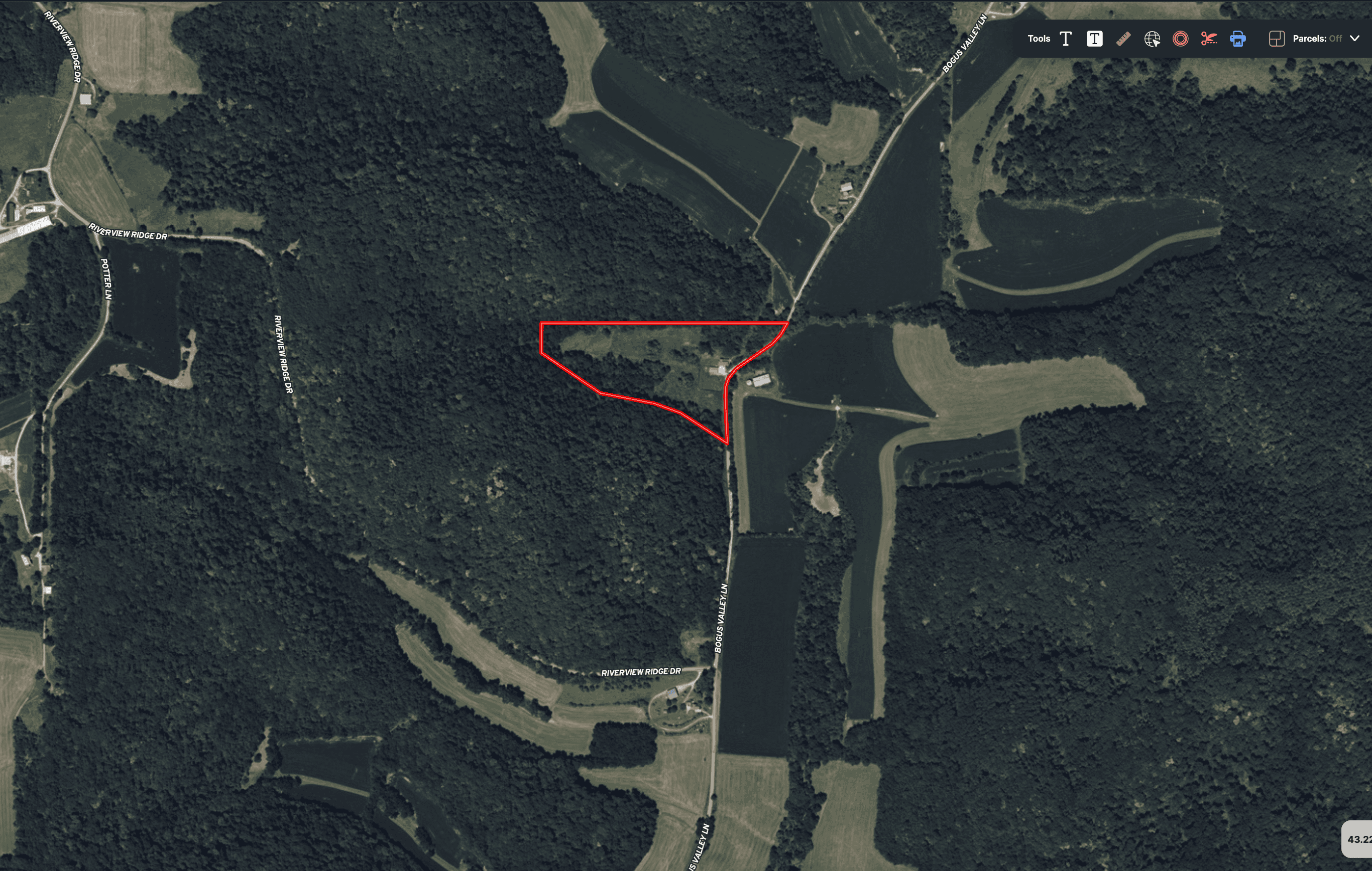 Dead-End Road 14-Acre Valley Estate with Dual Living Quarters Near Muscoda, WI