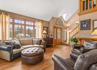 Custom Built Home with 124.16 ± Acres for Sale in Park Falls, WI