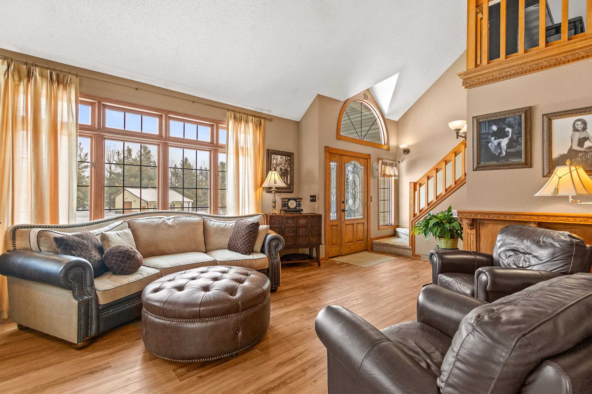 Custom Built Home with 124.16 ± Acres for Sale in Park Falls, WI