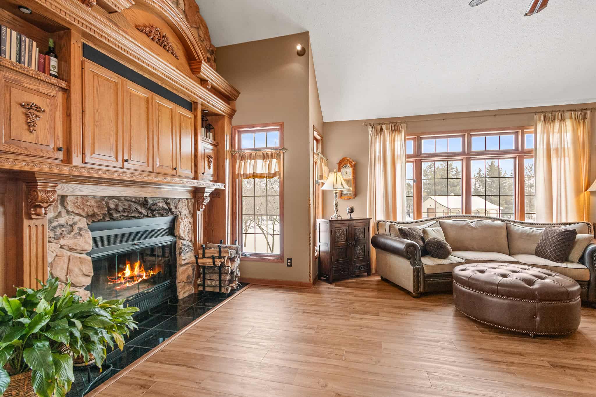 Custom Built Home with 124.16 ± Acres for Sale in Park Falls, WI