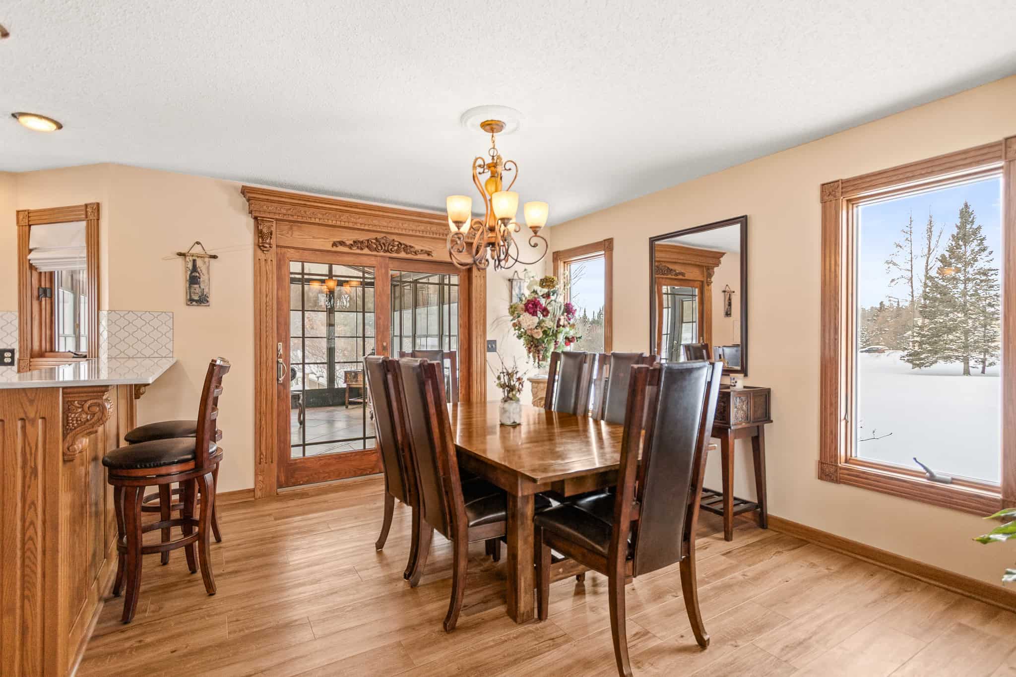 Custom Built Home with 124.16 ± Acres for Sale in Park Falls, WI