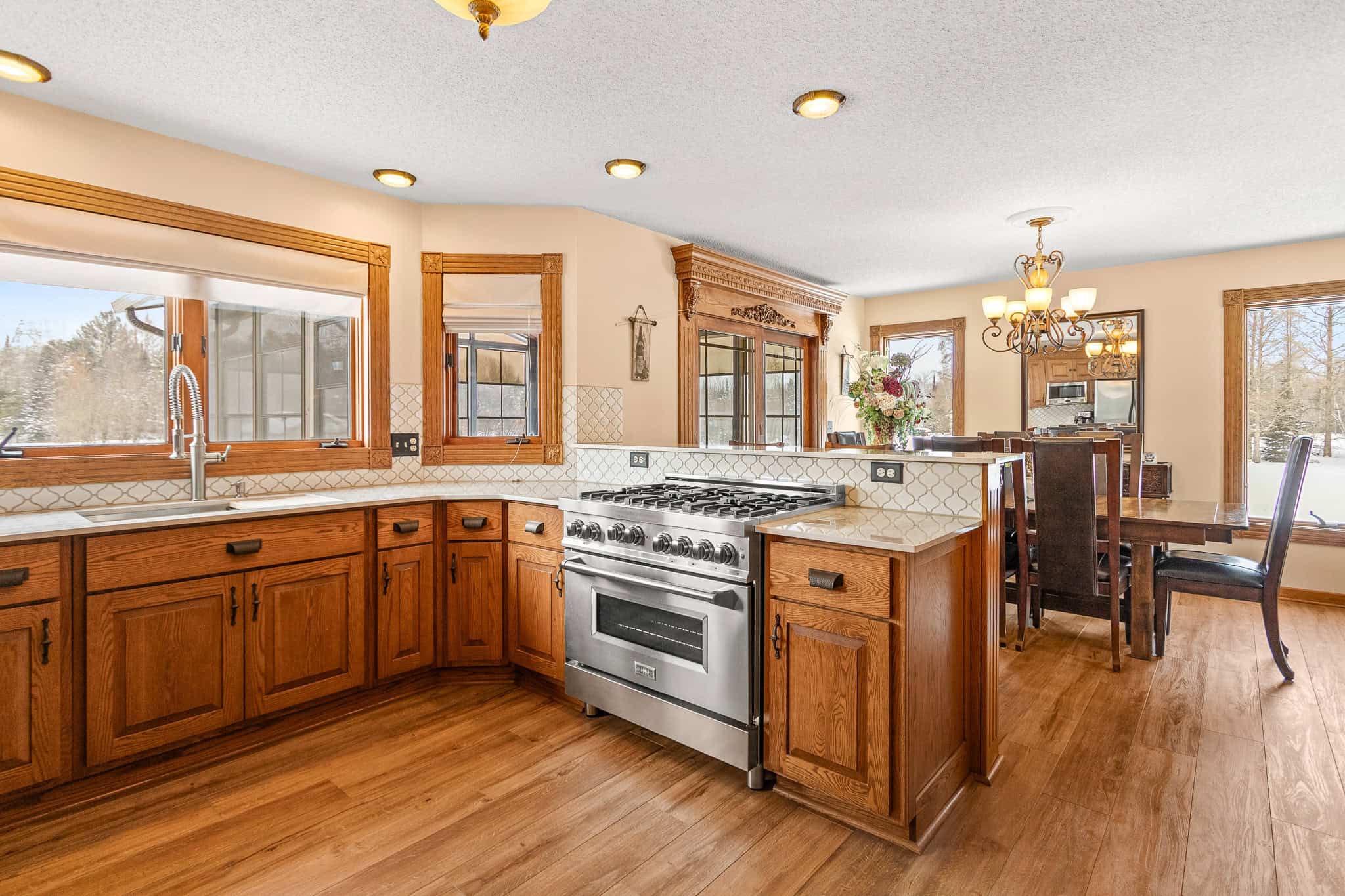 Custom Built Home with 124.16 ± Acres for Sale in Park Falls, WI