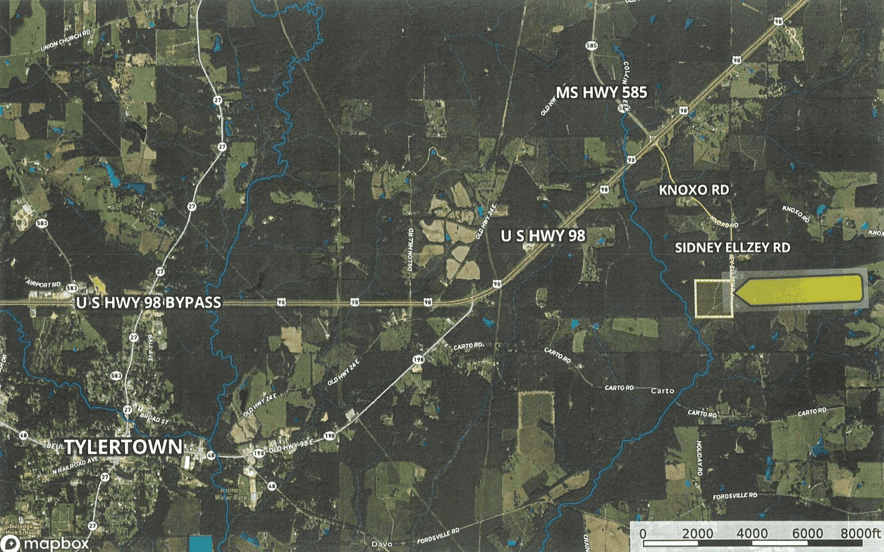 Hunting & Homesite Land Near Tylertown, MS