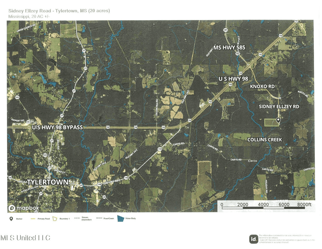 Hunting & Homesite Land Near Tylertown, MS