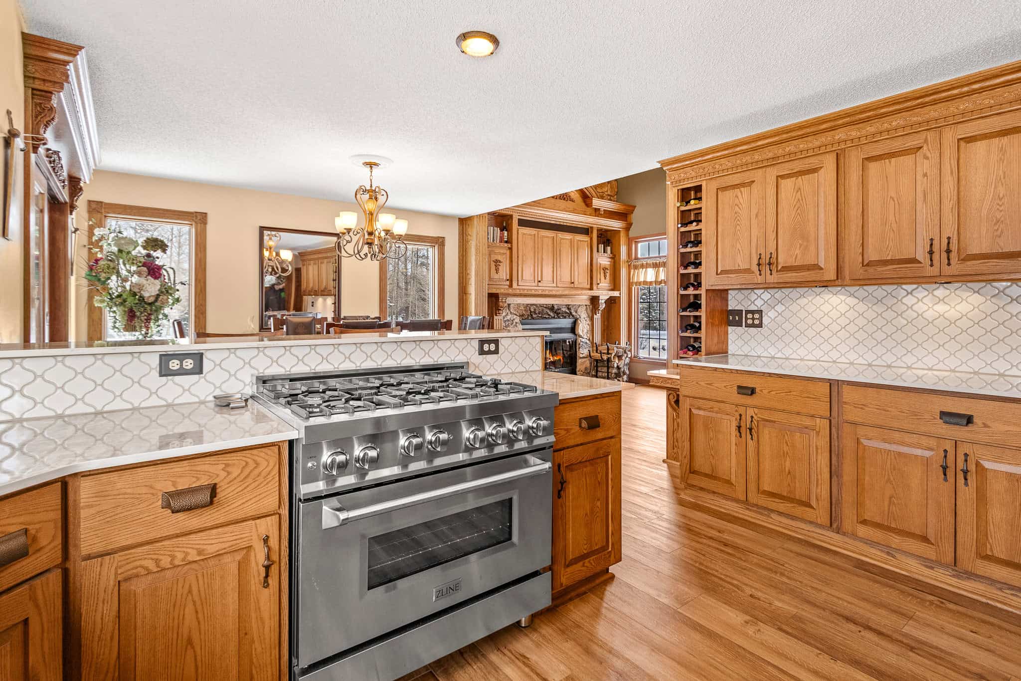 Custom Built Home with 124.16 ± Acres for Sale in Park Falls, WI