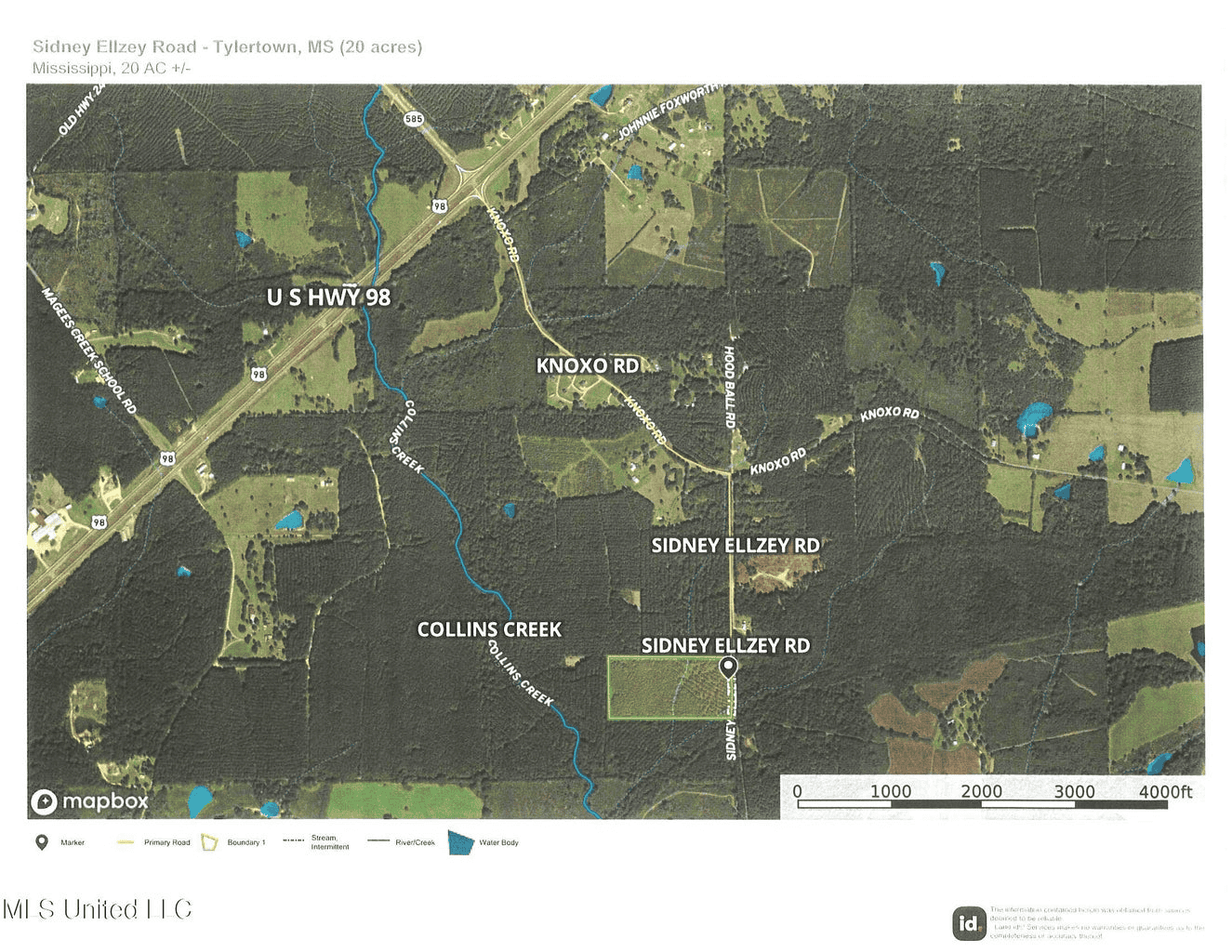 Hunting & Homesite Land Near Tylertown, MS