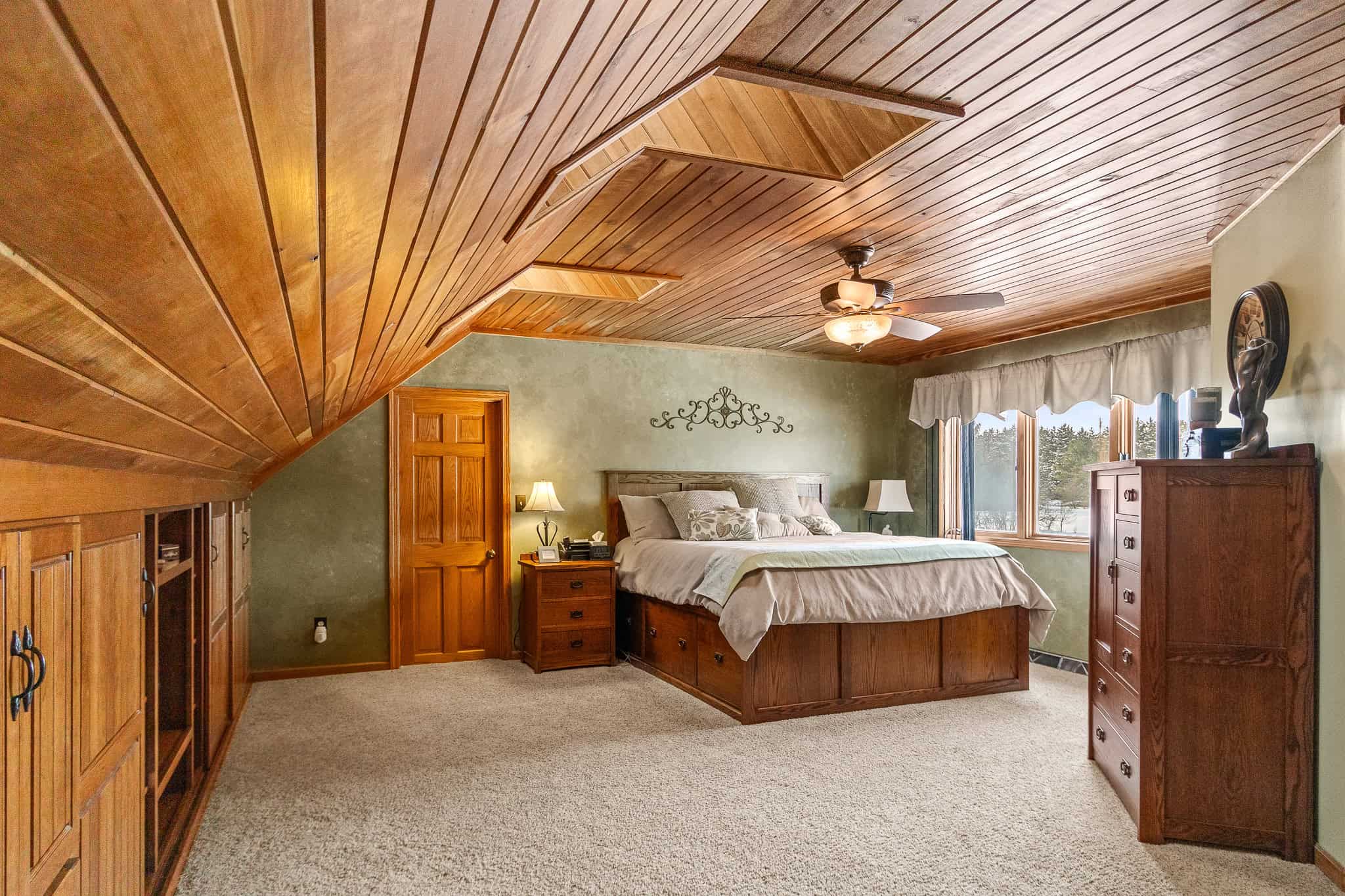 Custom Built Home with 124.16 ± Acres for Sale in Park Falls, WI