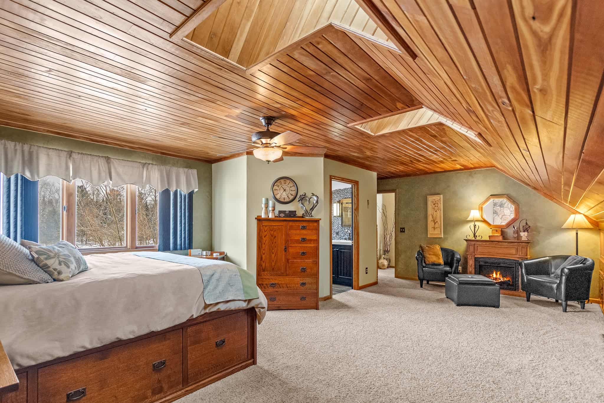 Custom Built Home with 124.16 ± Acres for Sale in Park Falls, WI