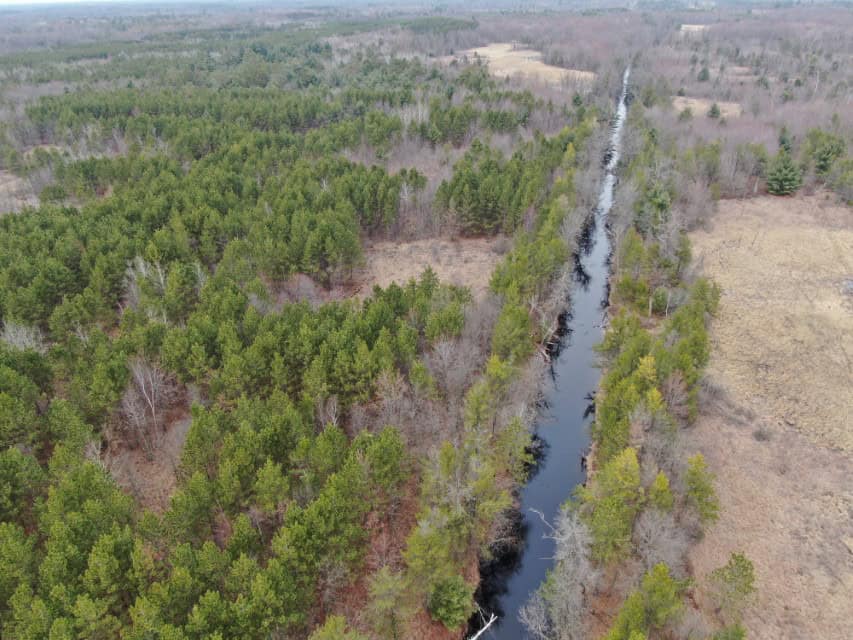 103.69± acre tract in the Town of Necedah, Juneau County