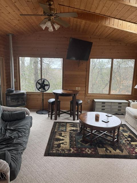 Private Canada Creek Ranch Cabin with Bunkhouse; Premier Hunting; Fishing