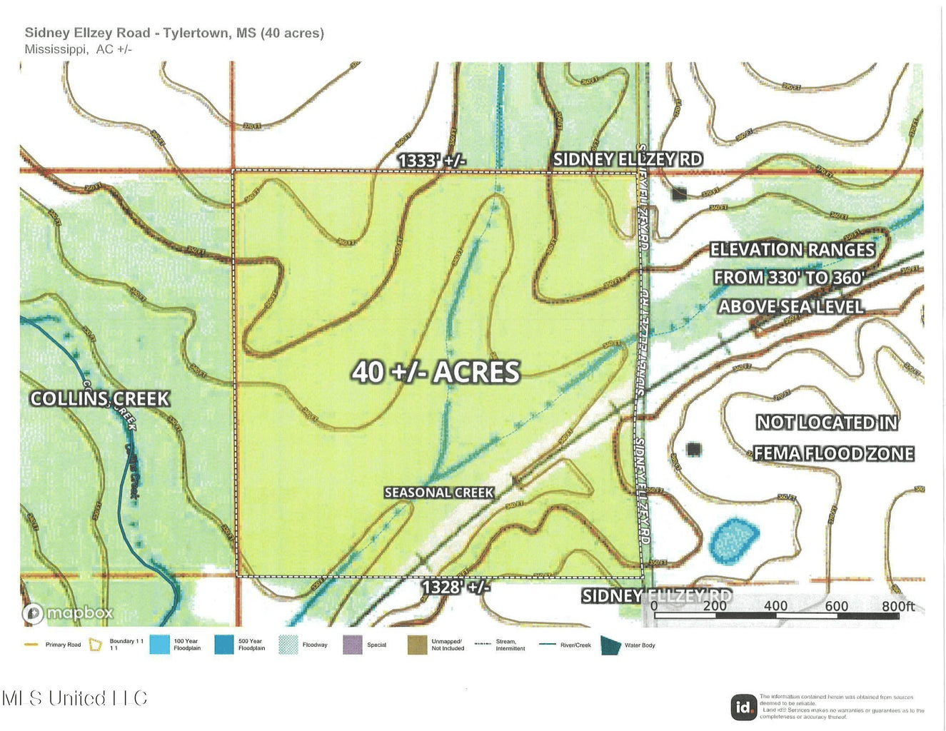 Hunting & Homesite Land Near Tylertown, MS