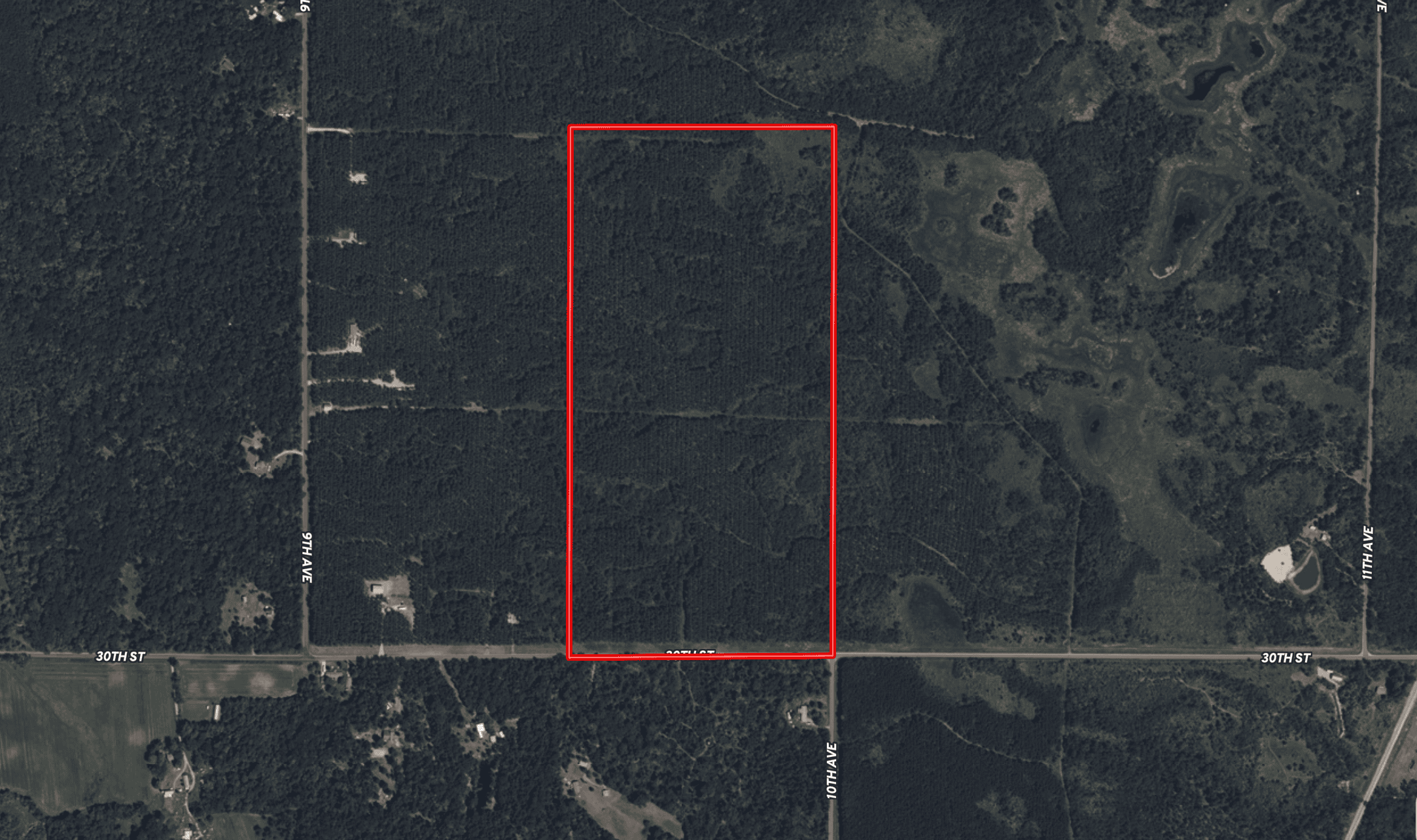 80± acre parcel in the Town of Necedah, Juneau County