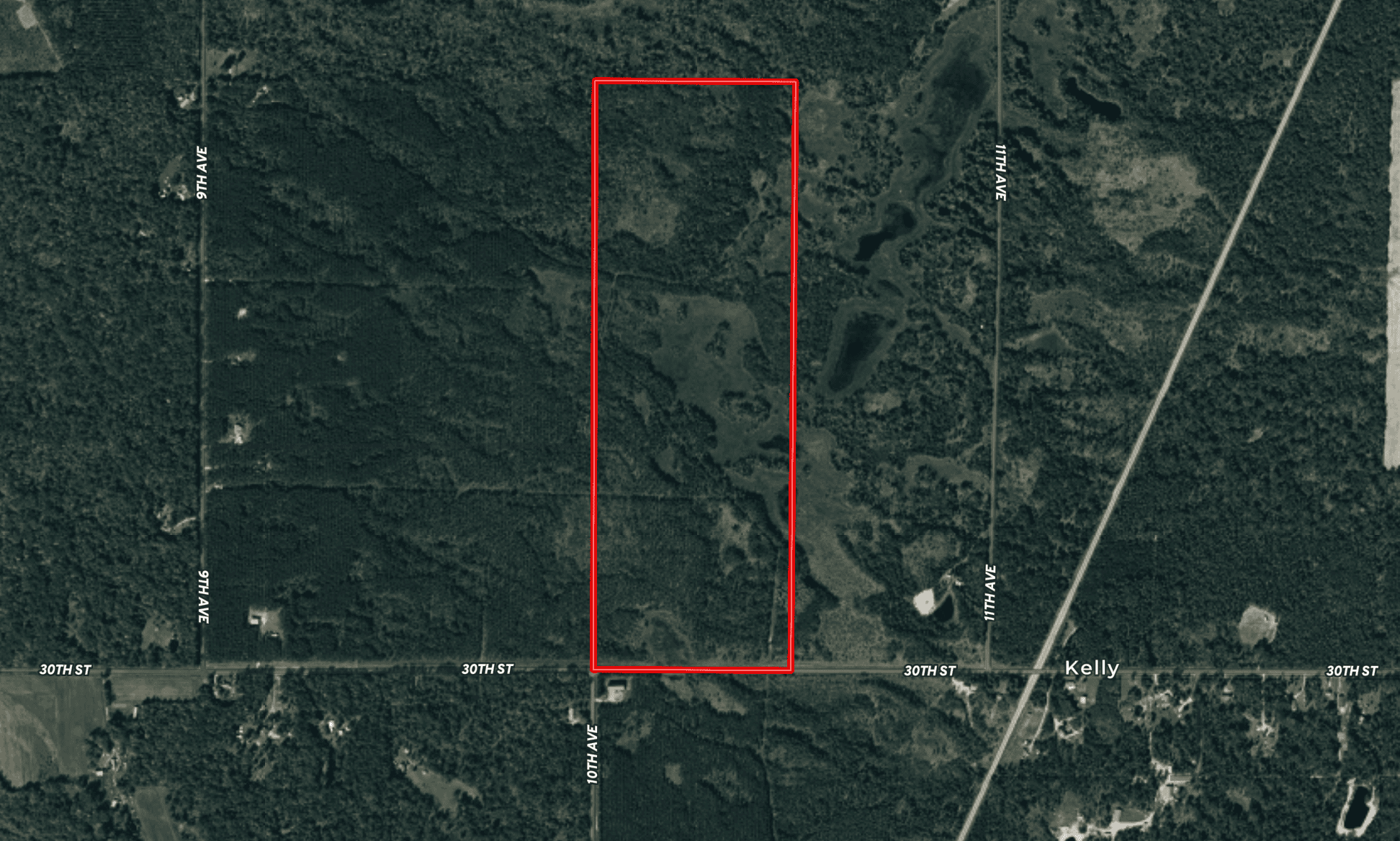 120± acre tract in the Town of Clearfield, Juneau County