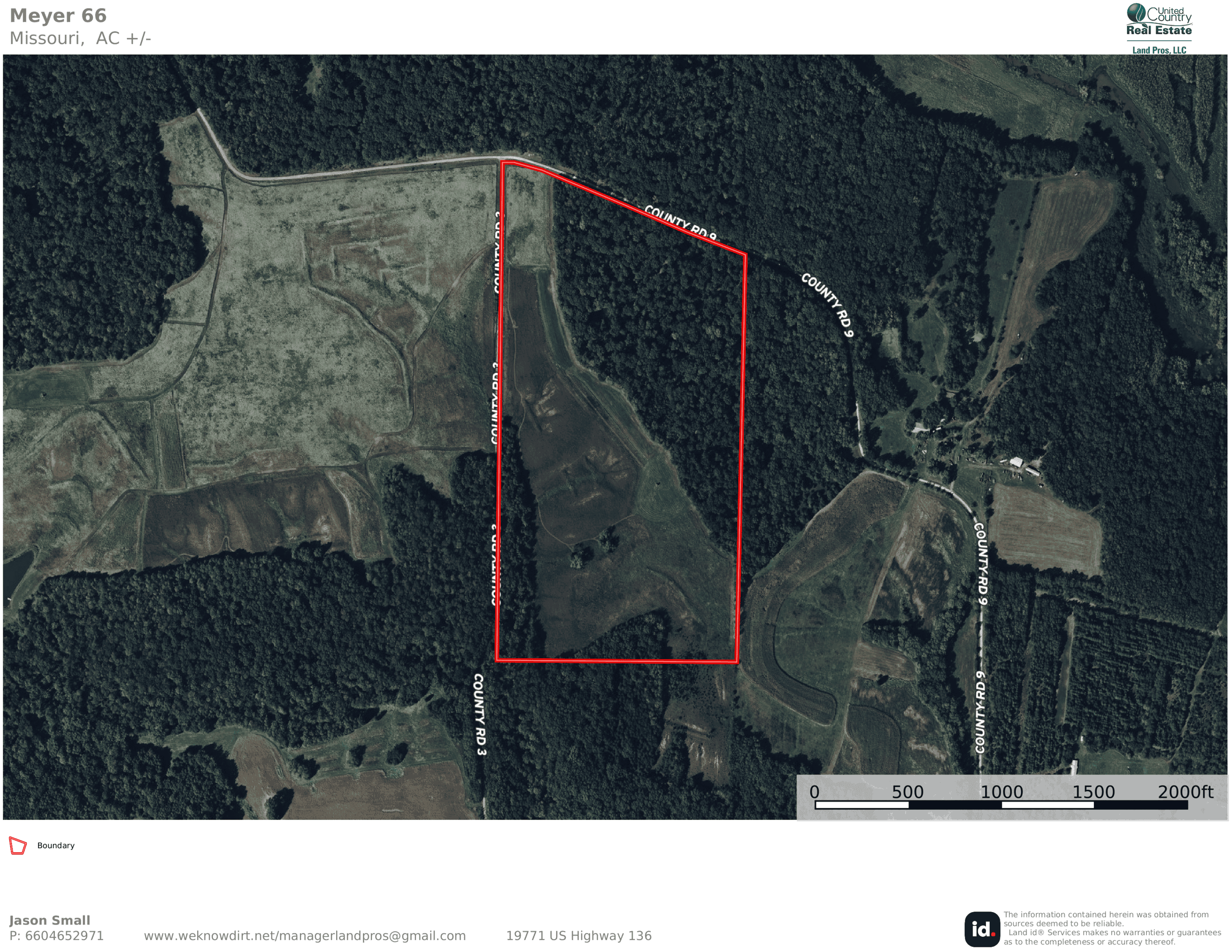 66-Acre Hunting Property in Northwest Clark County, Missouri
