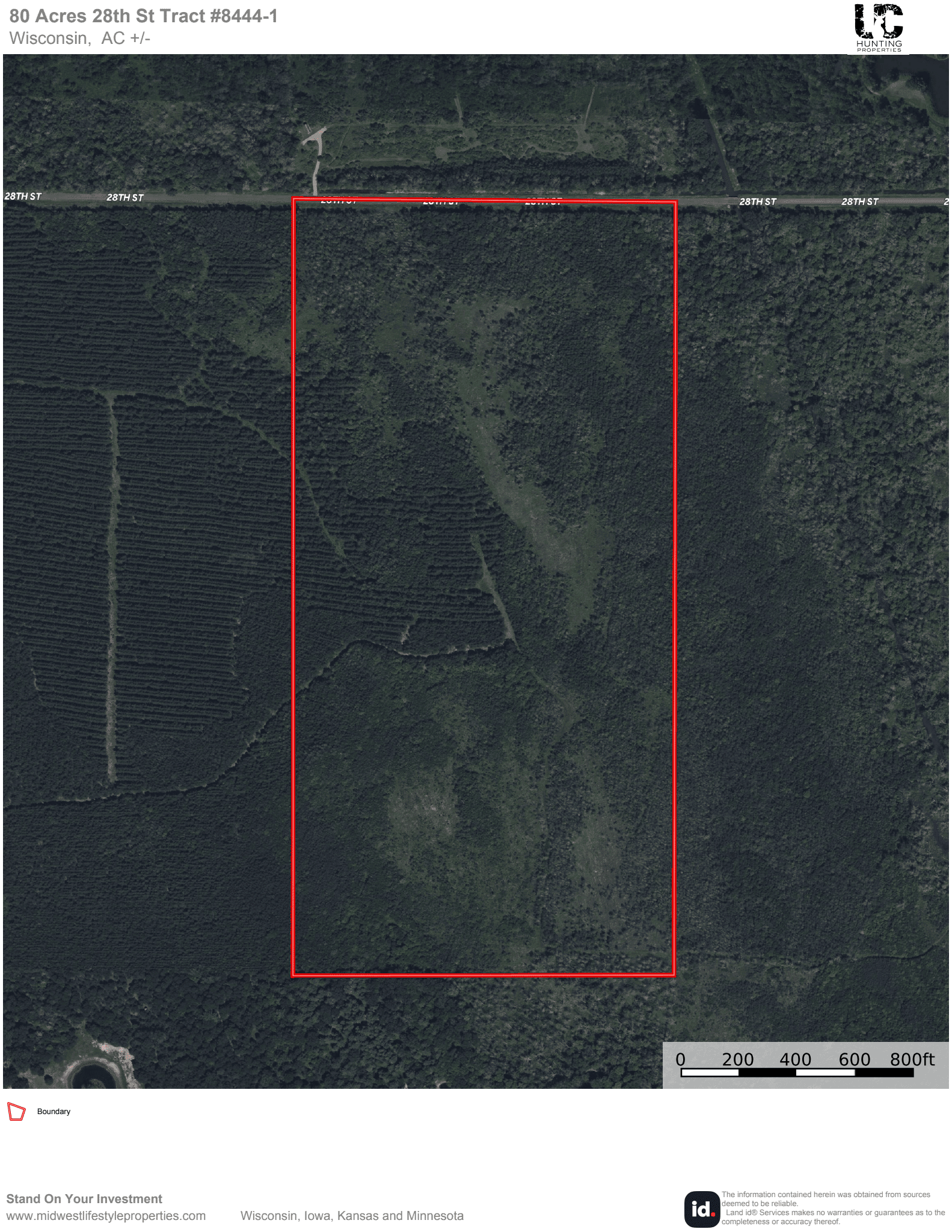 81.64± Acre Parcel in the Town of Clearfield, Juneau County