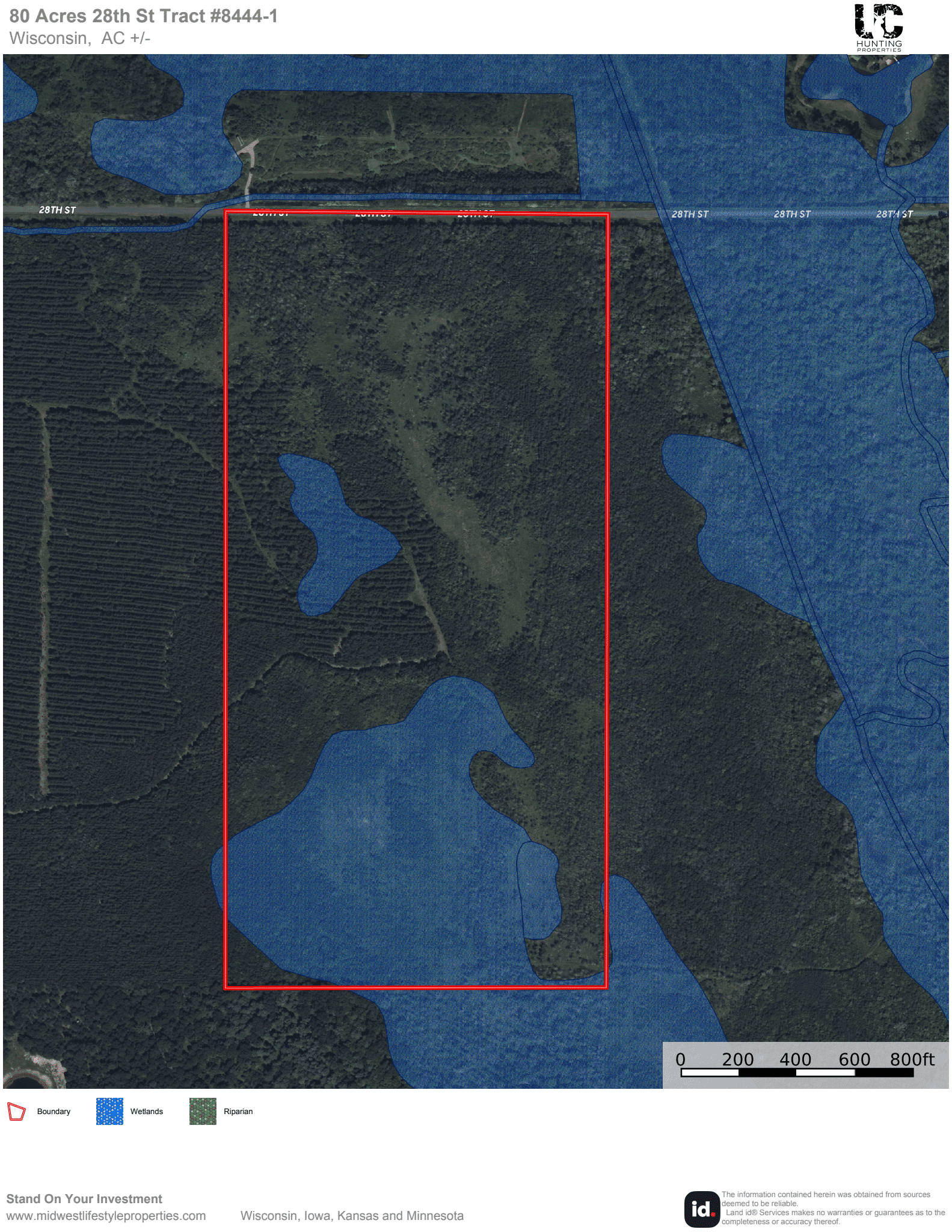 81.64± Acre Parcel in the Town of Clearfield, Juneau County