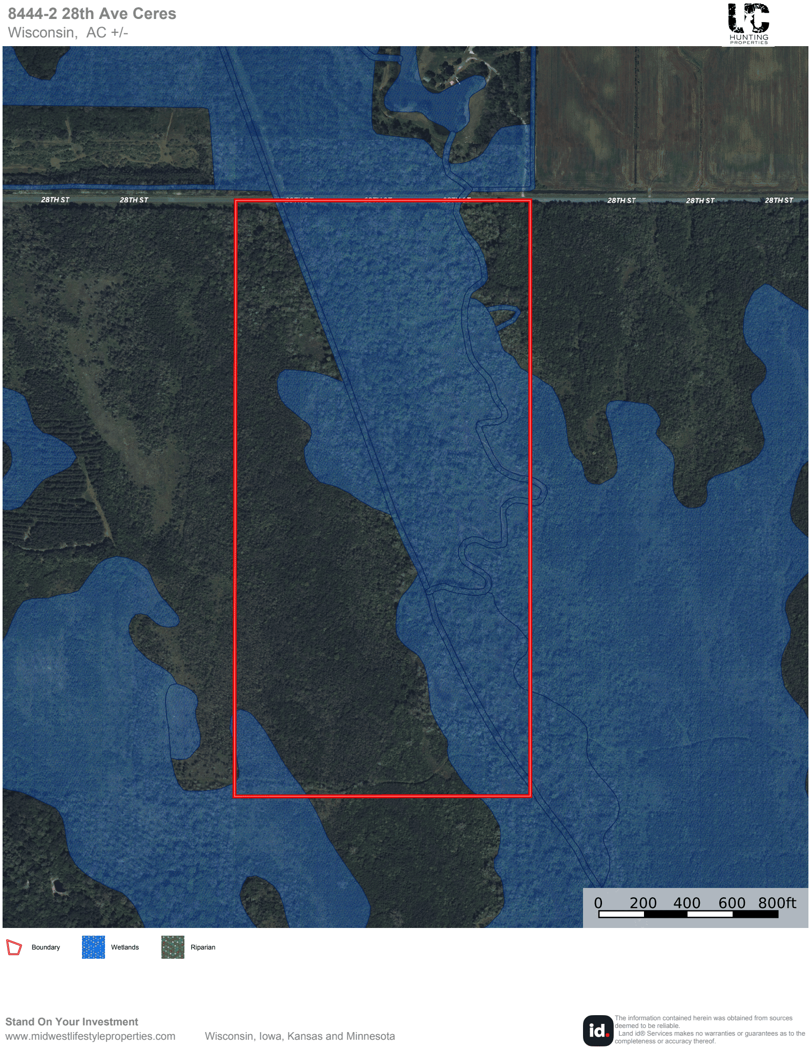 81.54± Acre Parcel in the Town of Clearfield, Juneau County