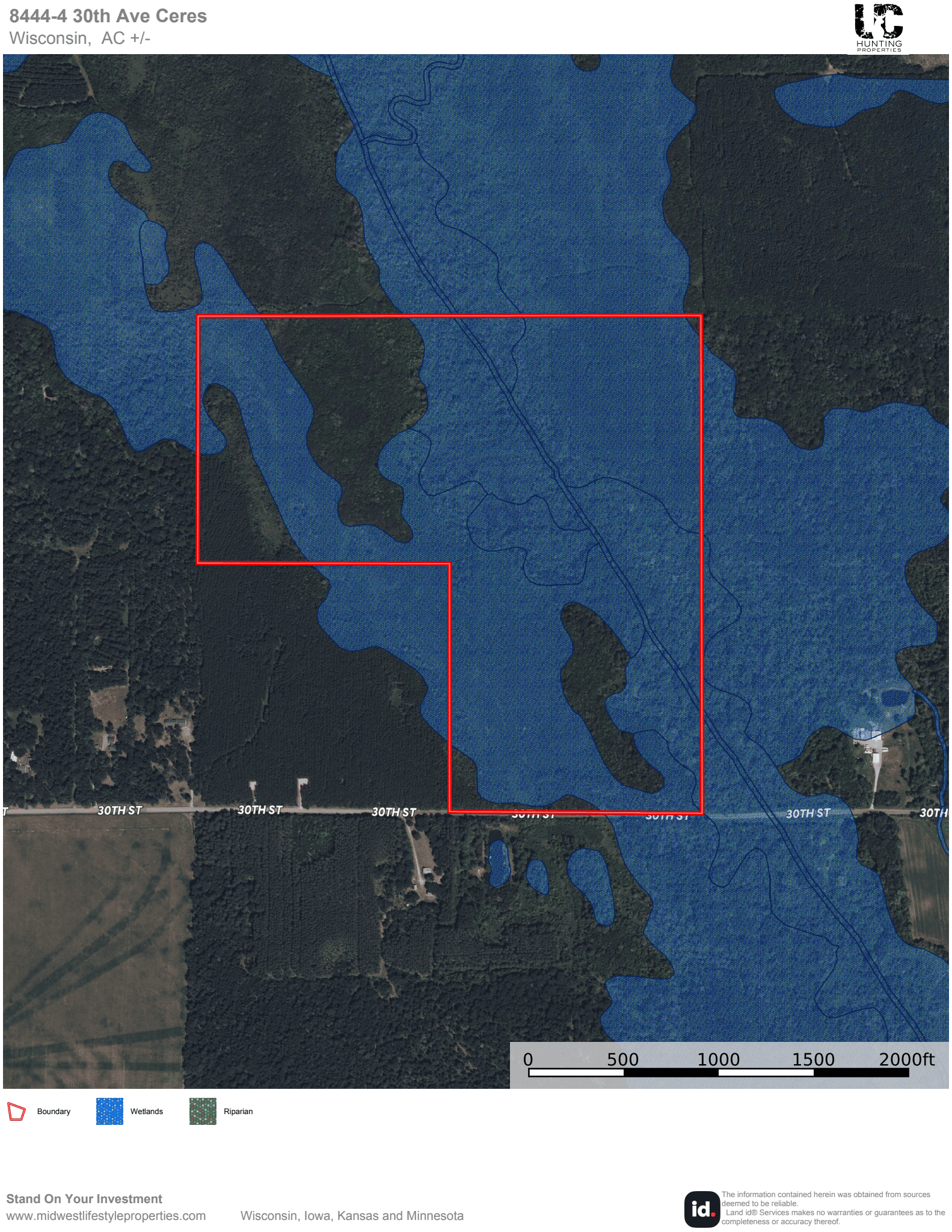 120± Acre Property in the Town of Clearfield, Juneau County