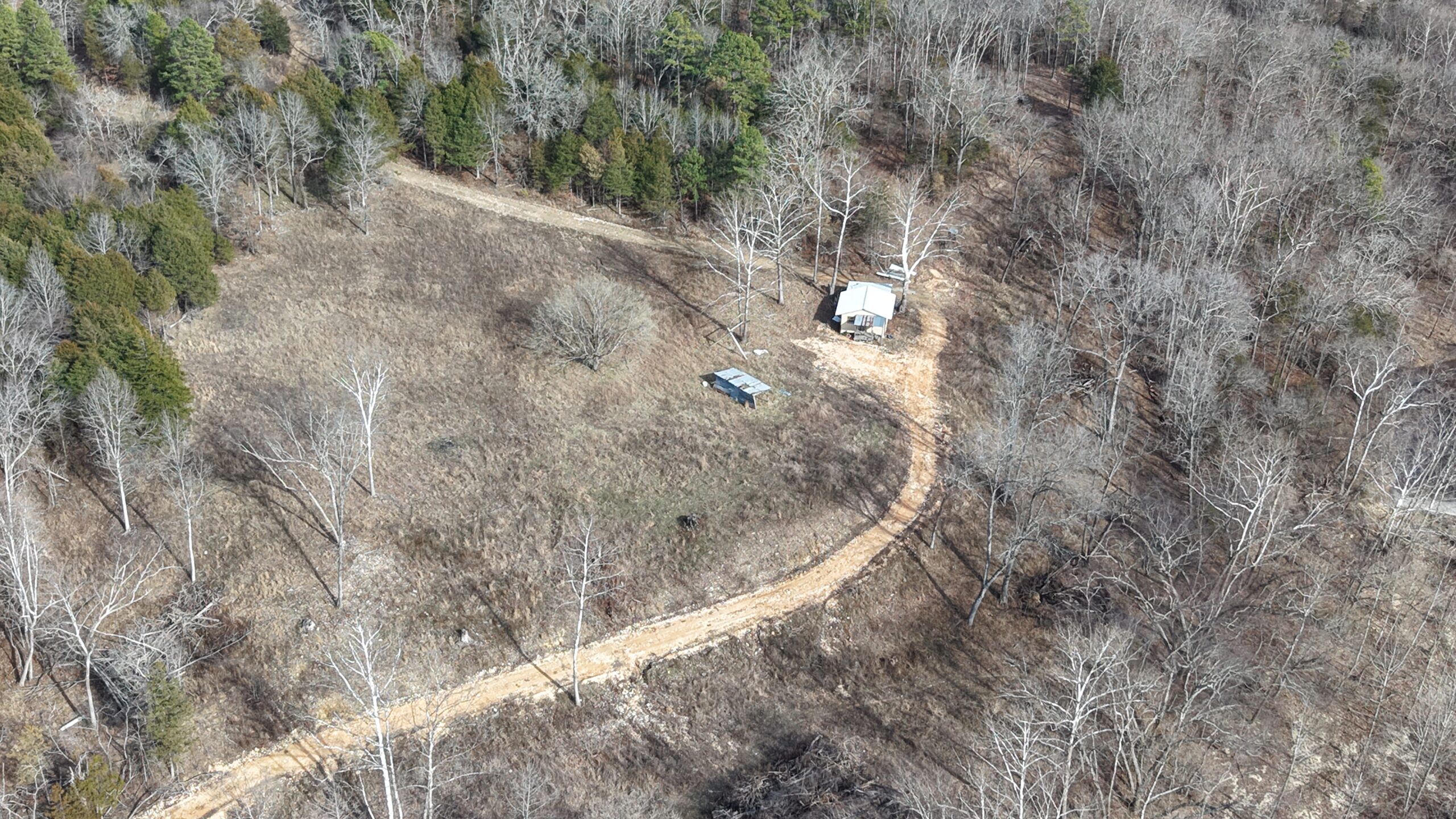 LAND WITH OFF-GRID CABIN FOR SALE IN NORTH CENTRAL ARKANSAS