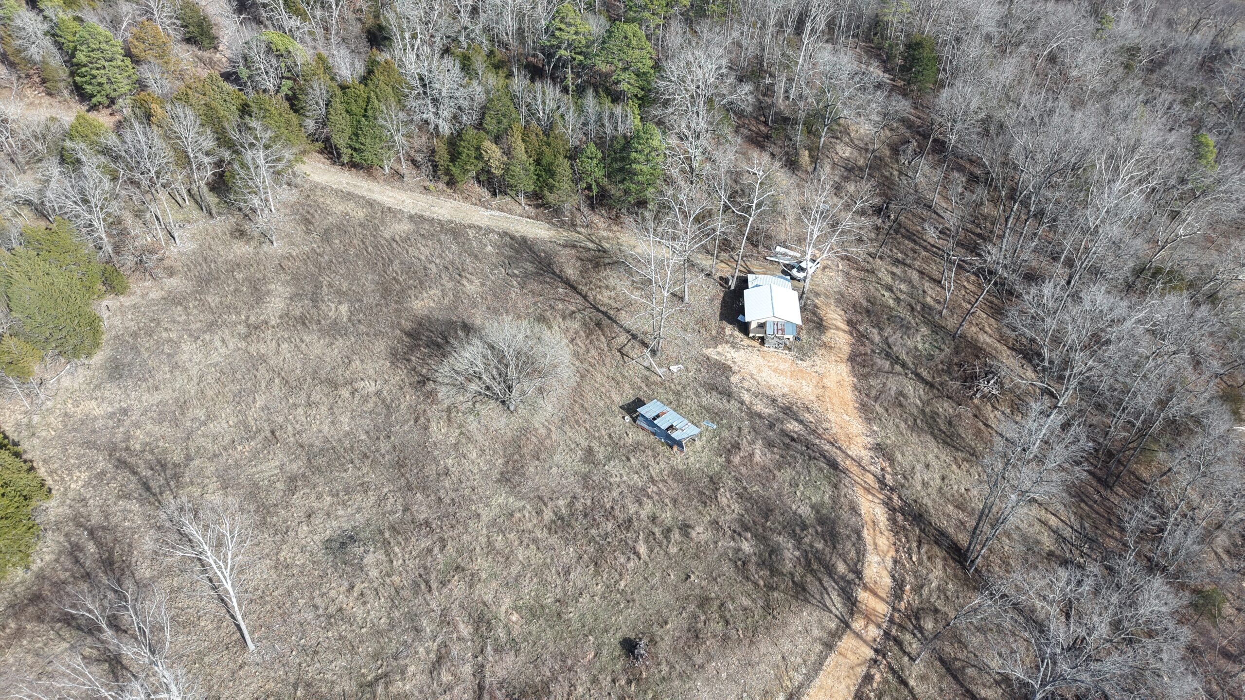 LAND WITH OFF-GRID CABIN FOR SALE IN NORTH CENTRAL ARKANSAS