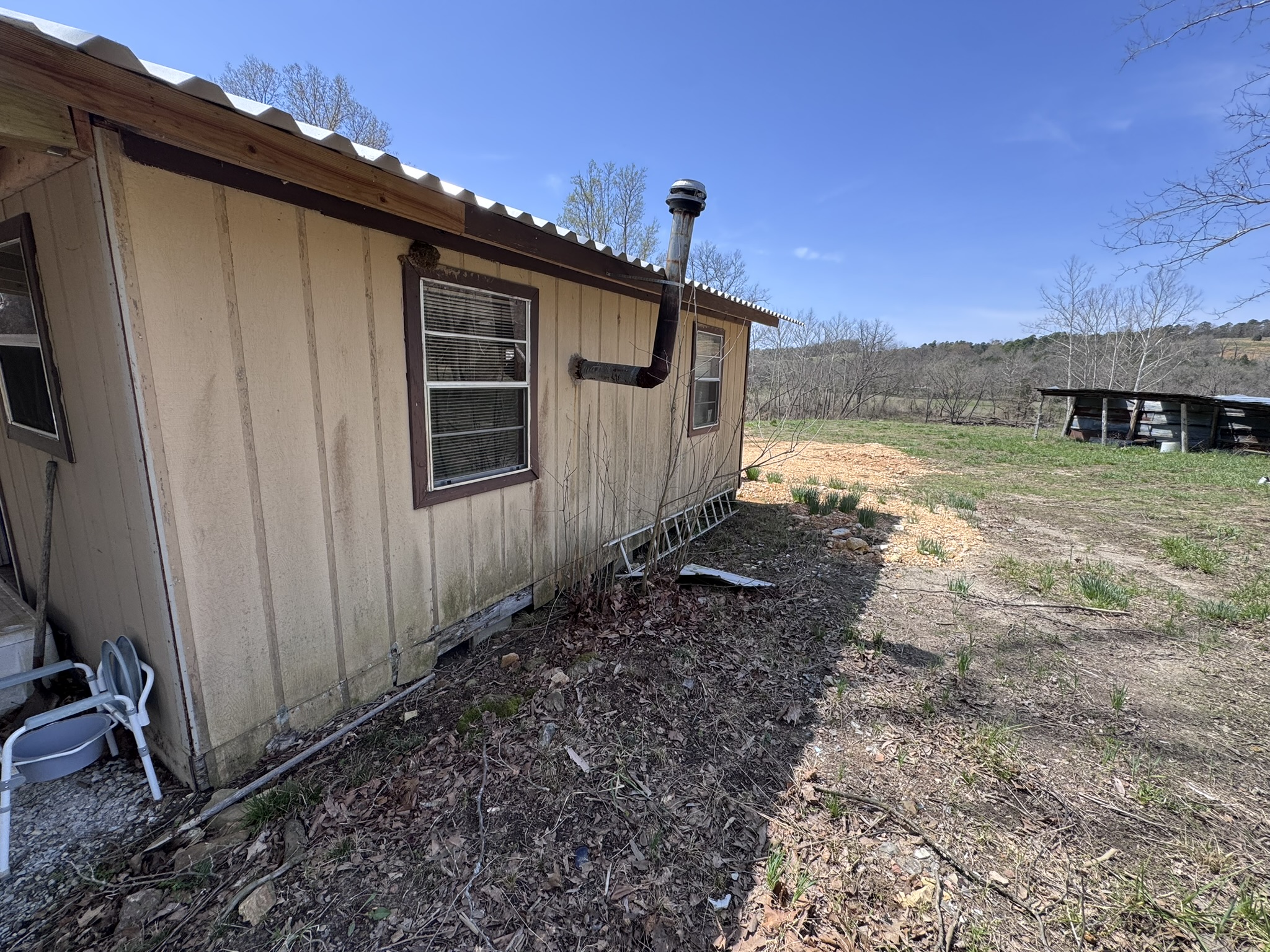 LAND WITH OFF-GRID CABIN FOR SALE IN NORTH CENTRAL ARKANSAS