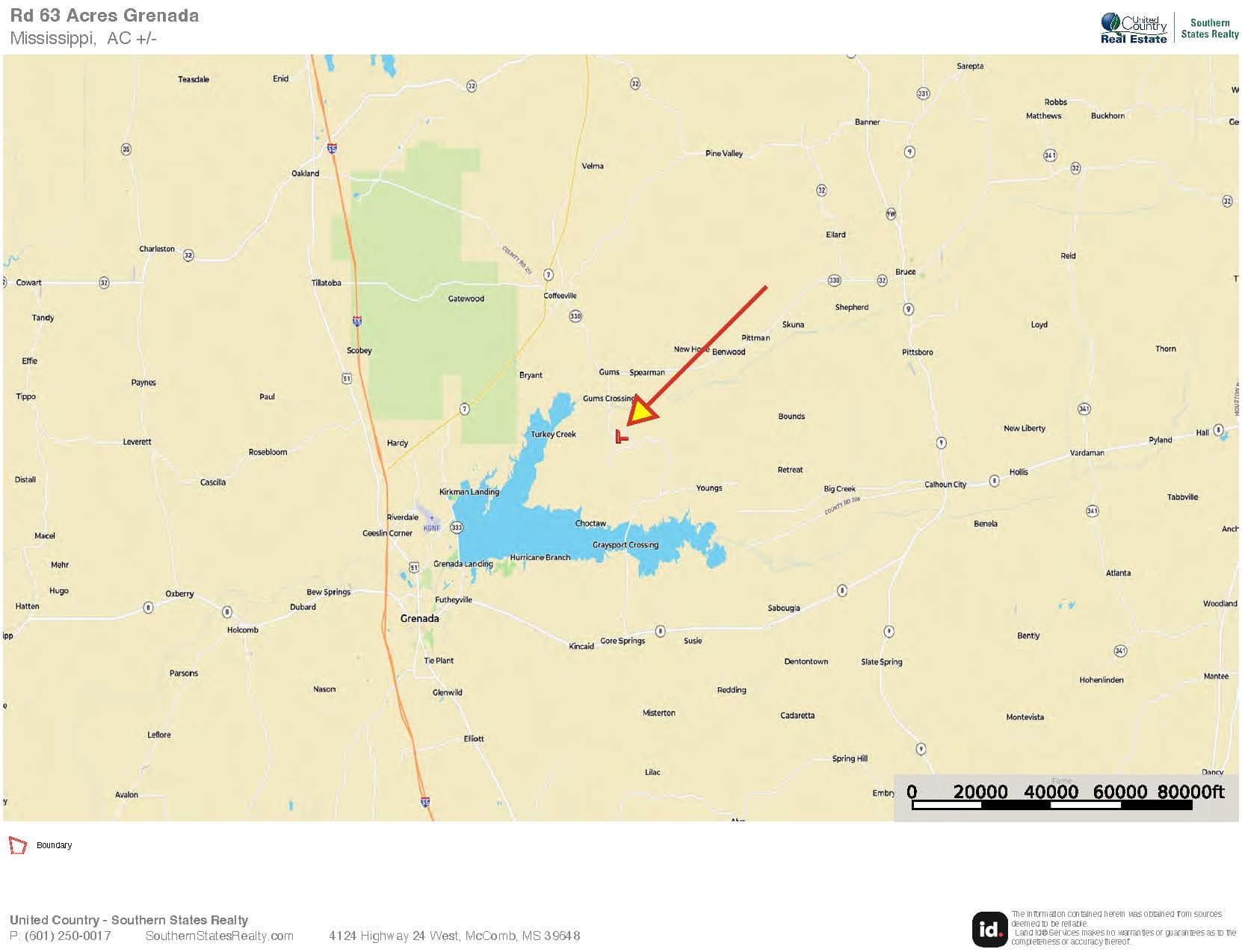 Hunting Land for Sale in Yalobusha County, MS